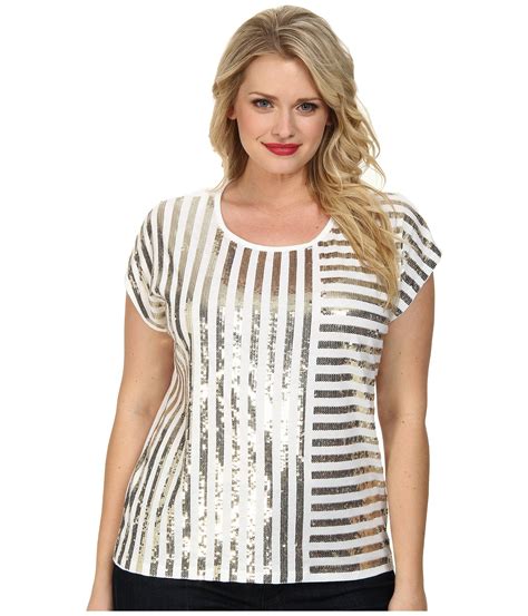 michael kors womens tops|michael kors striped top.